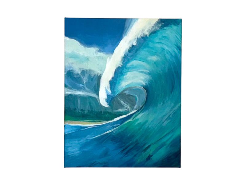 The Wave - Acrylic Painting on Museum Quality Canvas