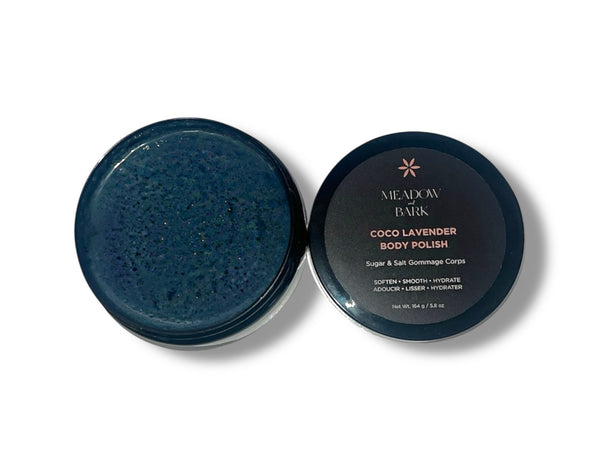 coco lavender body polish